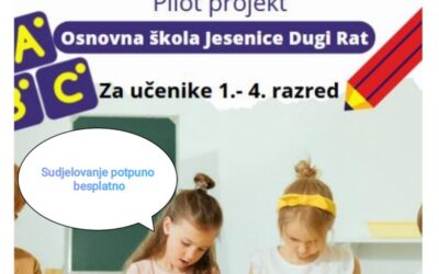 Poziv svim učenicima od 7 do 11 godina – dođi i zabavi se na praznicima