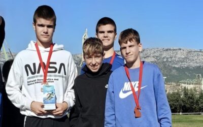 Treće mjesto na županijskom natjecanju iz krosa