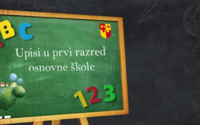 Obavijest o upisu djece u prvi razred osnovne škole za školsku godinu 2026./2027.